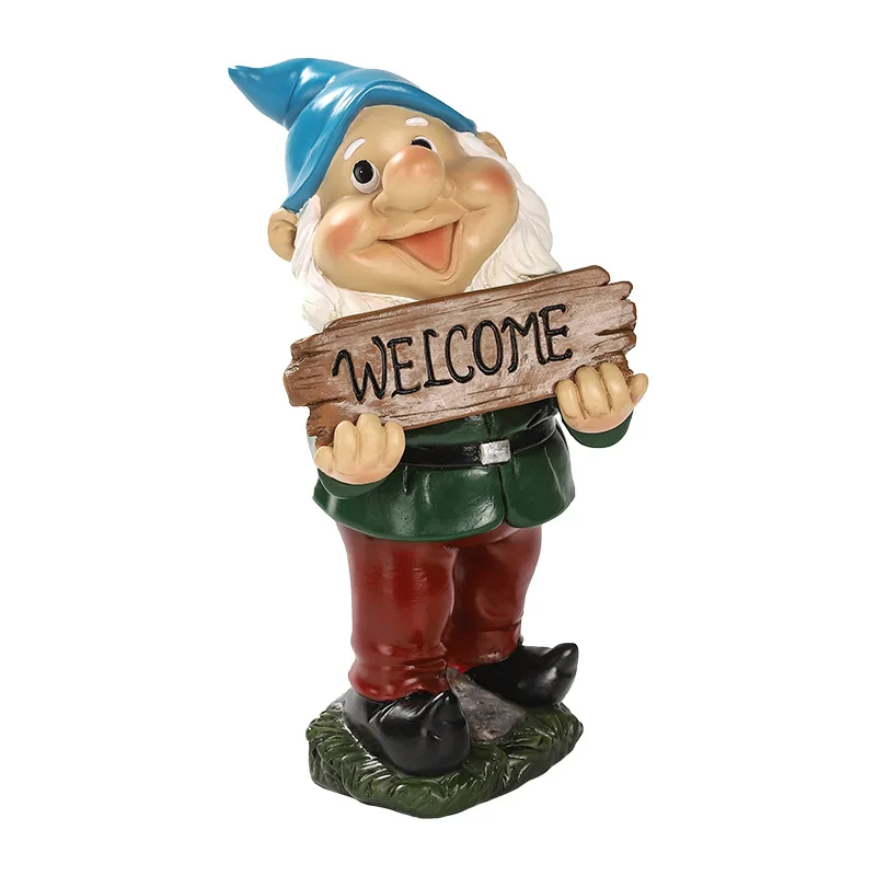 Time Slow 1pcs Resin Gnomes Outdoor Fairy Tale Garden Welcome Dwarfs Old Man Statue Sculpture Decor Ornament Christmas Gifts, Color mixing
Time Slow 1pcs Resin Gnomes Outdoor Fairy Tale Garden Welcome Dwarfs Old Man Statue Sculpture Decor Ornament Christmas Gifts, Color mixing
