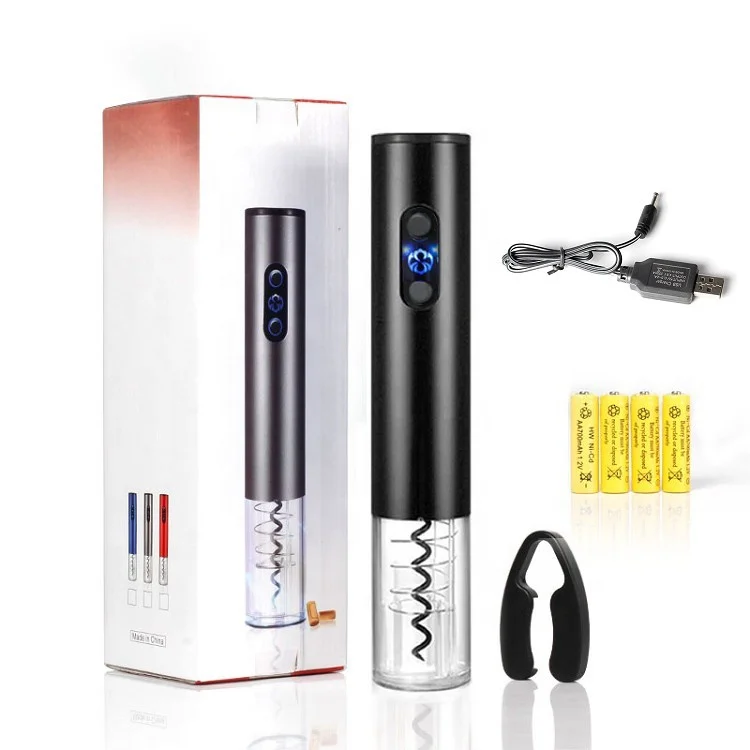 Best Selling Amazon USB Rechargeable Wine Bottle Opener Electric Christmas Wine Accessories Gift, Customized
Best Selling Amazon USB Rechargeable Wine Bottle Opener Electric Christmas Wine Accessories Gift, Customized