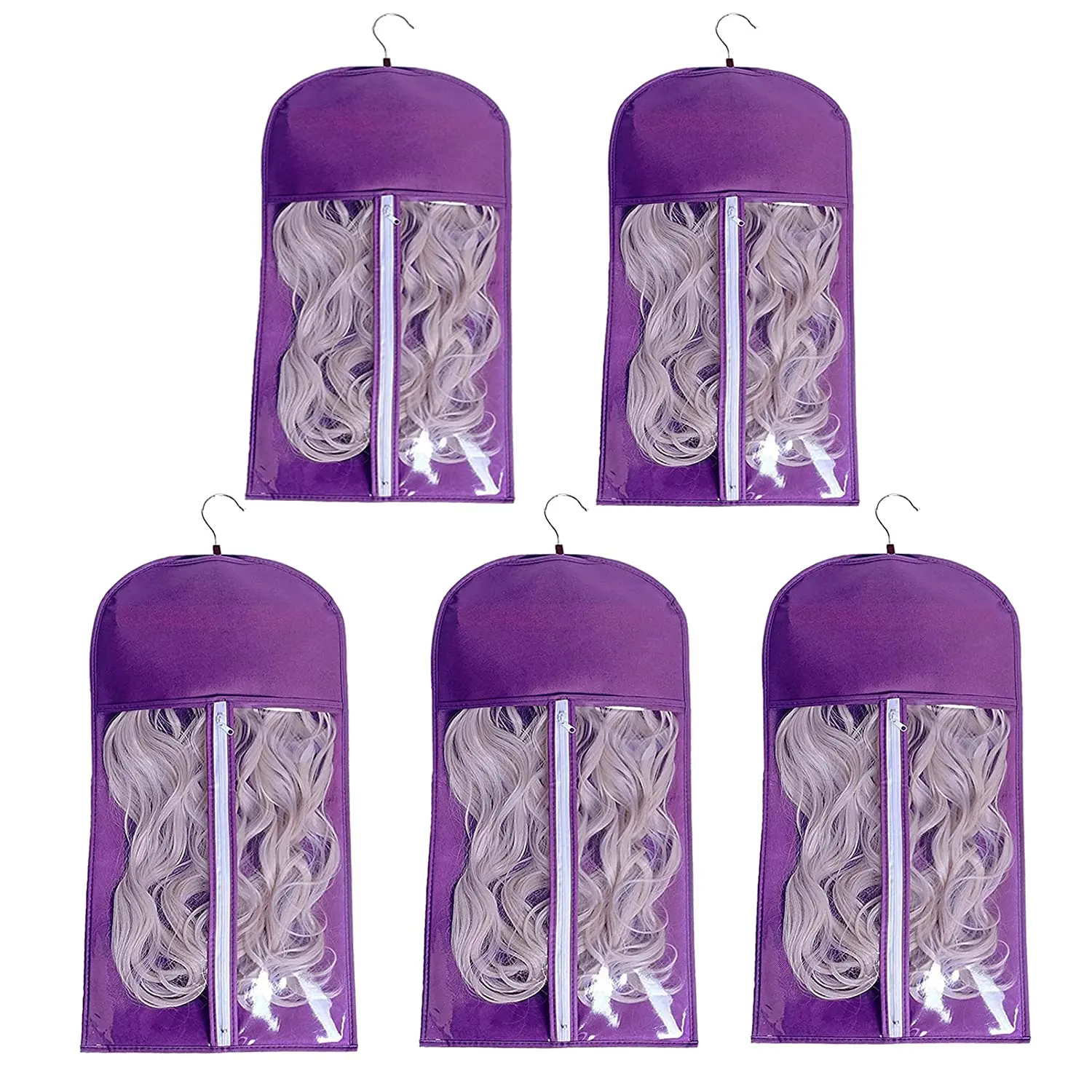 10 Hair Extensions Storage Bag Wig Carrier Holder Case Dust Proof Pouch Beauty Hair Salon Organizer for Daily Use & Travel
10 Hair Extensions Storage Bag Wig Carrier Holder Case Dust Proof Pouch Beauty Hair Salon Organizer for Daily Use & Travel