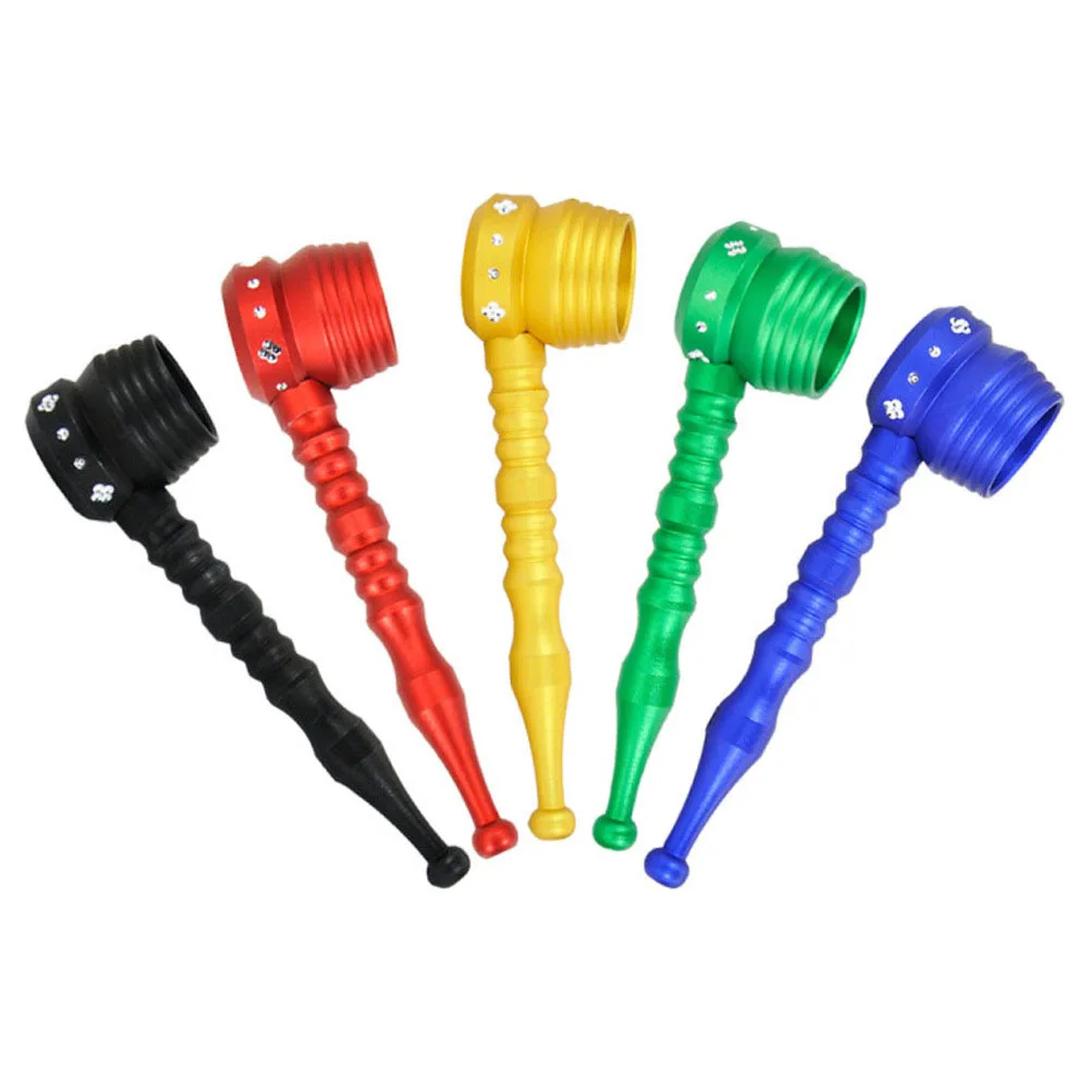 Custom logo novelty creative tobacco pipe metal smoking accessories crystal aluminum smoke pipes, As picture
Custom logo novelty creative tobacco pipe metal smoking accessories crystal aluminum smoke pipes, As picture