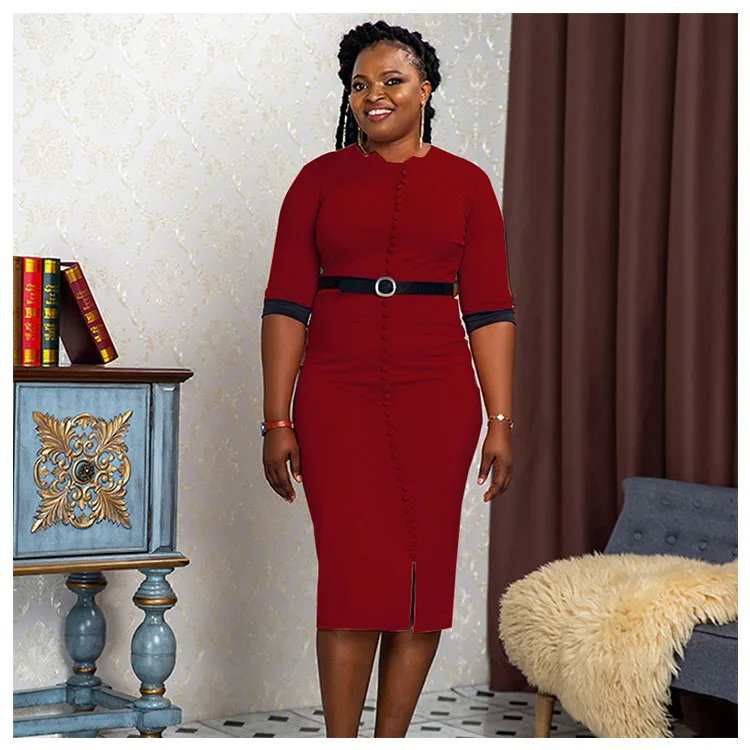 summer casual turkey female pencil Package Hip bodycon Plus size office women dresses african ladies dress for woman, Customized color
summer casual turkey female pencil Package Hip bodycon Plus size office women dresses african ladies dress for woman, Customized color