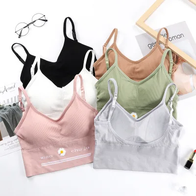High Quality One Piece Seamless Padded Lingerie Seamless Vest Tank Top Bra For Women, 6 colors
High Quality One Piece Seamless Padded Lingerie Seamless Vest Tank Top Bra For Women, 6 colors
