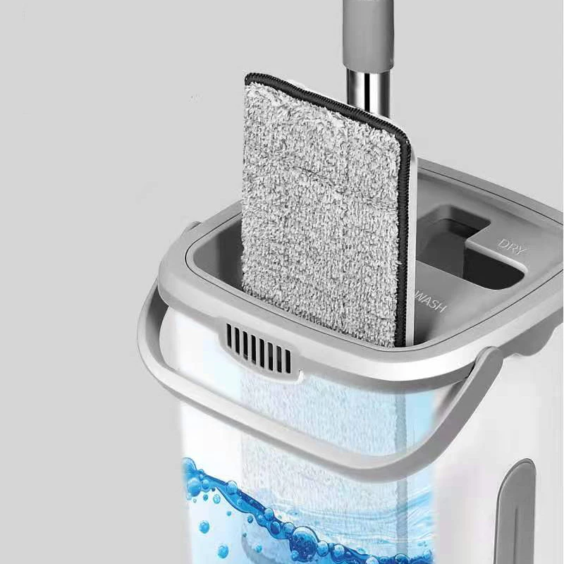 Magic Mop Free Hand Washing Flat Mop
