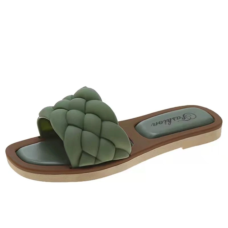 Wholesale Summer Shoes For Ladies Plain Footwear Girl Beach Slide Square Head Flat Slipper And Women Sandals
Wholesale Summer Shoes For Ladies Plain Footwear Girl Beach Slide Square Head Flat Slipper And Women Sandals