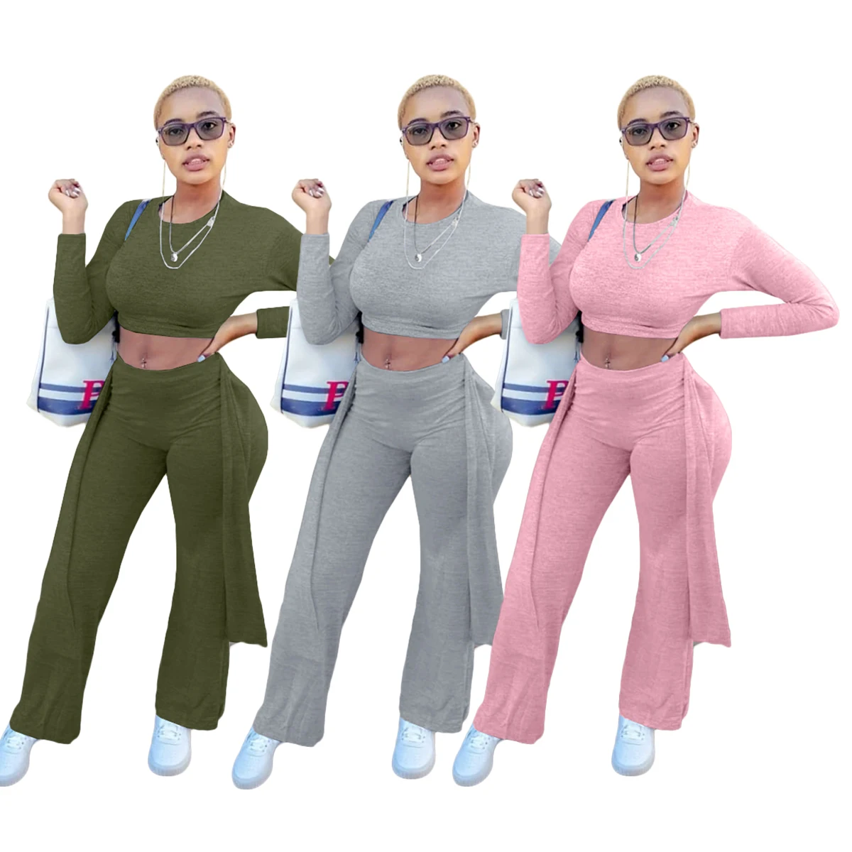 Yizhilong 2021 Autumn 2 Pieces Set Womens Clothing Outfits Fashion Tracksuit Womans Casual Women Plus Size Two Piece Sets, Picture color
Yizhilong 2021 Autumn 2 Pieces Set Womens Clothing Outfits Fashion Tracksuit Womans Casual Women Plus Size Two Piece Sets, Picture color