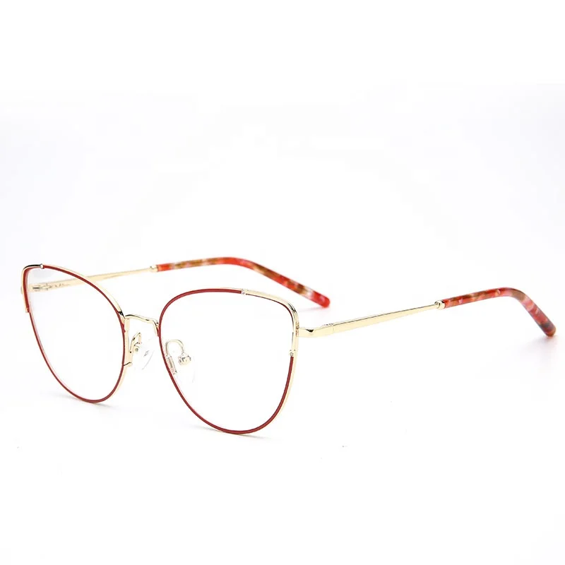 Italy Designer Fashionable Women Cat Eye Glasses Gold Optical Eyeglasses Frames, Black or custom colors
Italy Designer Fashionable Women Cat Eye Glasses Gold Optical Eyeglasses Frames, Black or custom colors
