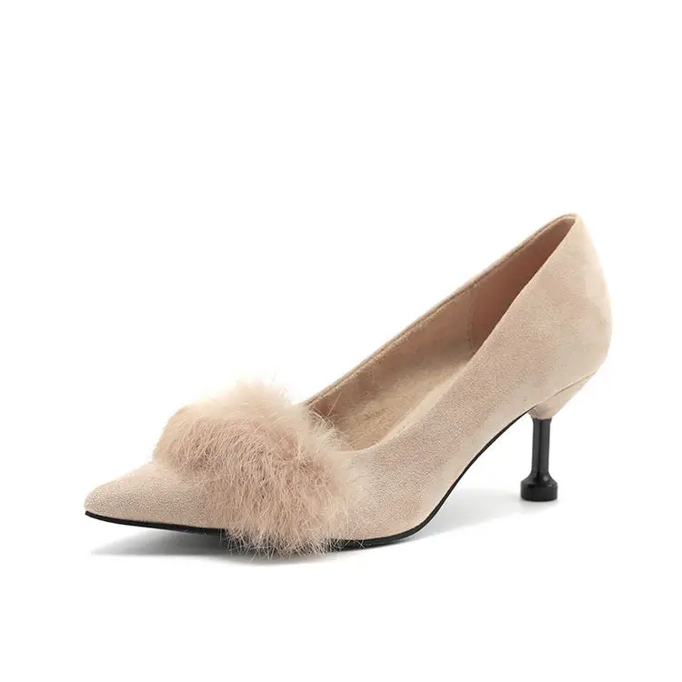 Hot sale closed pointed toe thin heels women high heels ladies pumps shoes for women, Customized color
Hot sale closed pointed toe thin heels women high heels ladies pumps shoes for women, Customized color
