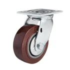 4/5/6/8 inch swivel Polyurethane Heavy duty Industrial caster wheel