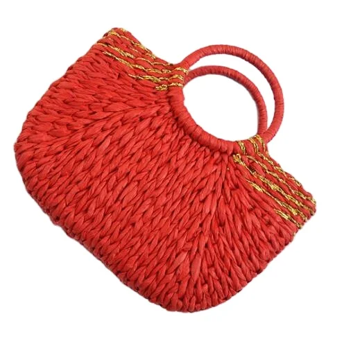 High Quality Bohemia Beach Shoulder Rattan Bag Handmade Straw Bags Fashion Pastoral Style
High Quality Bohemia Beach Shoulder Rattan Bag Handmade Straw Bags Fashion Pastoral Style
