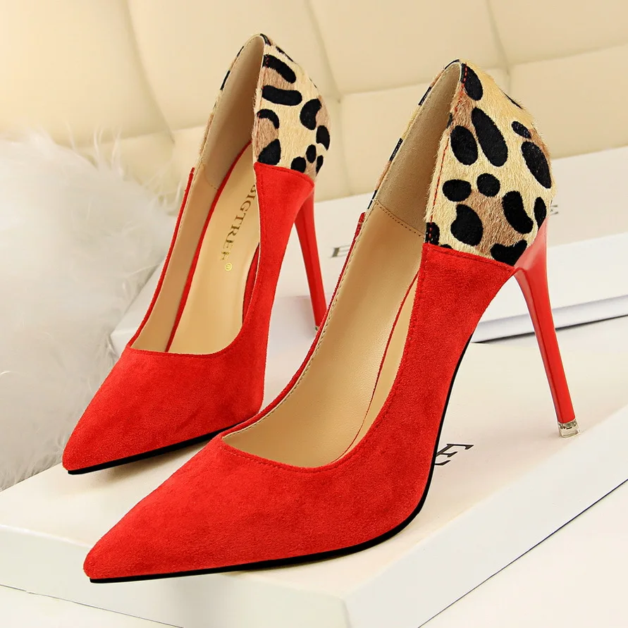 Autumn Sexy Leopard Women Shoes High Heels10CM Elegant Office Pumps Shoes Women Animal Print Pointed Toe Luxury Singles Shoes, As picture
Autumn Sexy Leopard Women Shoes High Heels10CM Elegant Office Pumps Shoes Women Animal Print Pointed Toe Luxury Singles Shoes, As picture