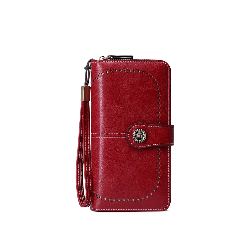 MIYIN Hollow out multifunctional ladies wallet long zipper Super multi card holder PU leather large capacity rfid wallet woman
MIYIN Hollow out multifunctional ladies wallet long zipper Super multi card holder PU leather large capacity rfid wallet woman