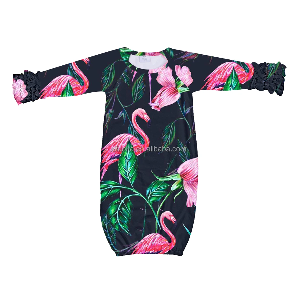 Newborn Infant Toddler Icing Triple Ruffle Baby Clothes Flamingo Print Baby Girl Gown, Picture
Newborn Infant Toddler Icing Triple Ruffle Baby Clothes Flamingo Print Baby Girl Gown, Picture