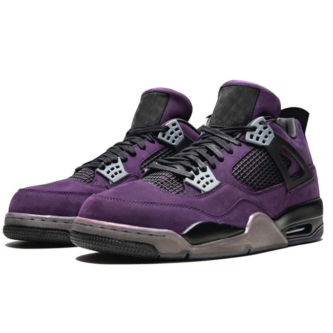 4 Retro Travis Scott Purple Men Women Sneakers Fashion Casual Sports Shoes Basketball Shoes with Box
4 Retro Travis Scott Purple Men Women Sneakers Fashion Casual Sports Shoes Basketball Shoes with Box