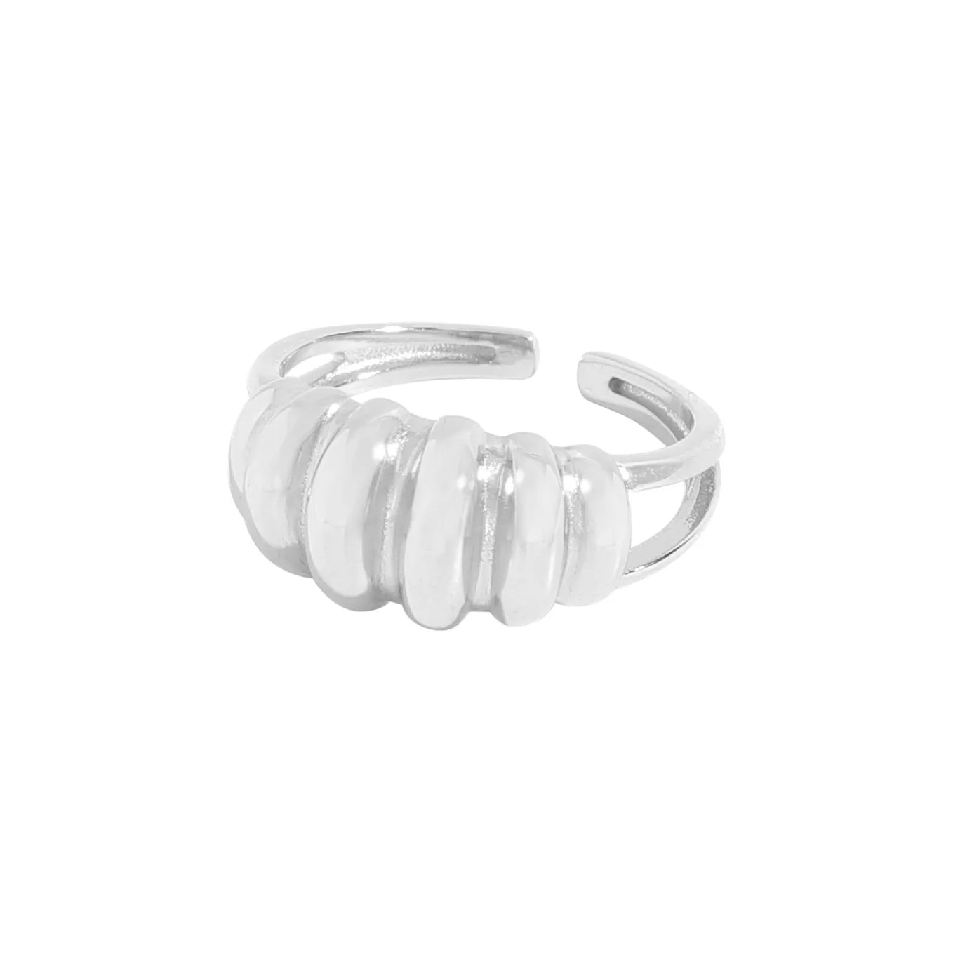 VIANRLA 925 Sterling Silver Ring Minimalist Style Thunky Ring 18K Gold Plated Pearl Ring Support Dropshipping Free Laser Logo
VIANRLA 925 Sterling Silver Ring Minimalist Style Thunky Ring 18K Gold Plated Pearl Ring Support Dropshipping Free Laser Logo