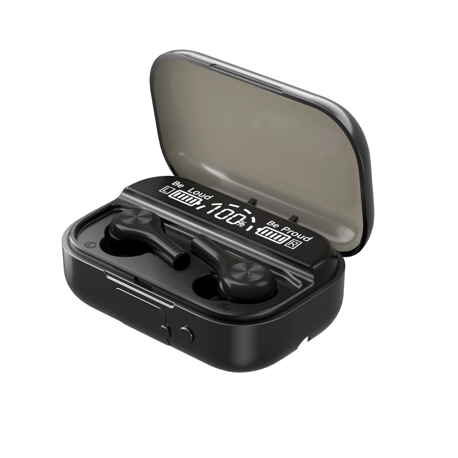 Wholesale F15 in ear headset bluetooths ear phone deep bass technology TWS ear phone power bank earhpone, Black
Wholesale F15 in ear headset bluetooths ear phone deep bass technology TWS ear phone power bank earhpone, Black
