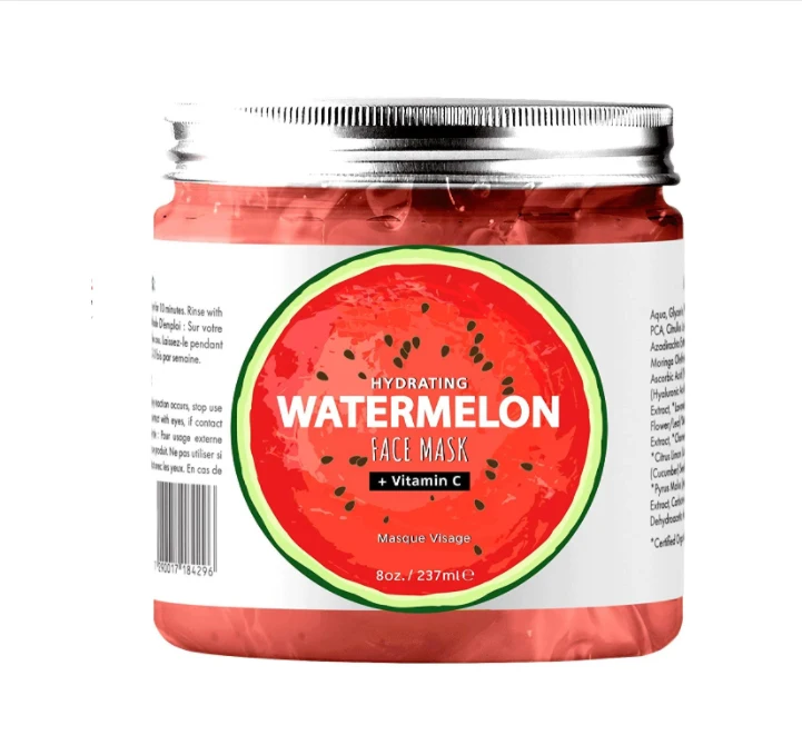 Wholesale watermelon sleep mask whitening moisturizing mask vitamin C natural mask, Pink
Wholesale watermelon sleep mask whitening moisturizing mask vitamin C natural mask, Pink