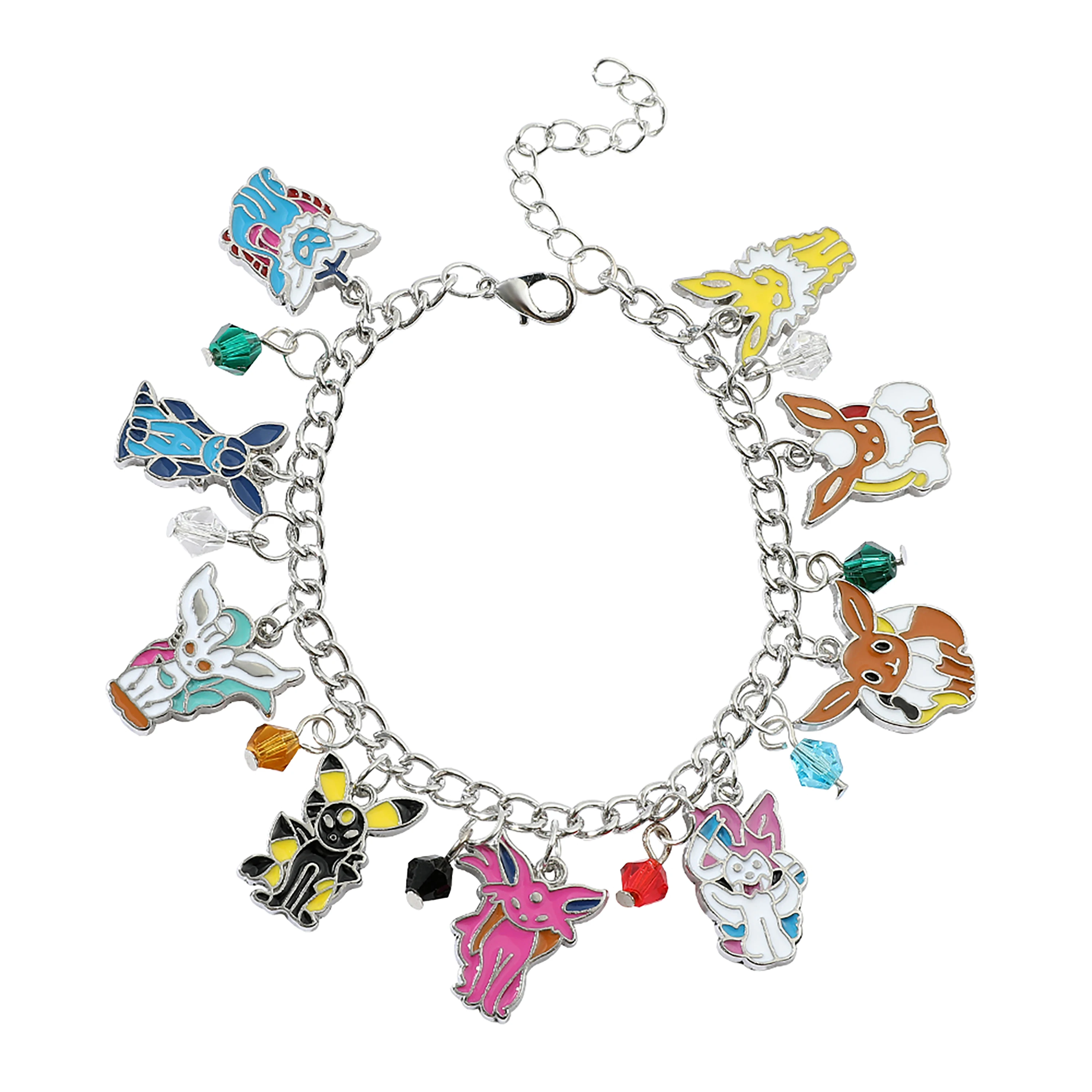Anime Pocket Monsters Bracelet Cute Character Pendant Bracelet Cosplay Cartoon Metal Charm Bracelet for fans
Anime Pocket Monsters Bracelet Cute Character Pendant Bracelet Cosplay Cartoon Metal Charm Bracelet for fans