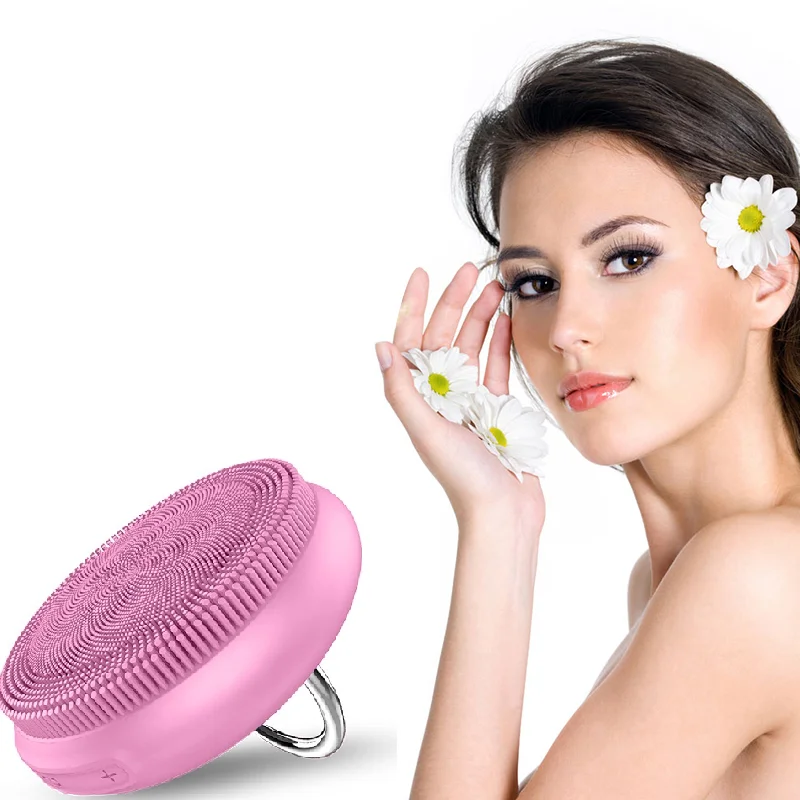 2020 sonic silicone facial cleansing brush electric massager private label instrument for home
2020 sonic silicone facial cleansing brush electric massager private label instrument for home