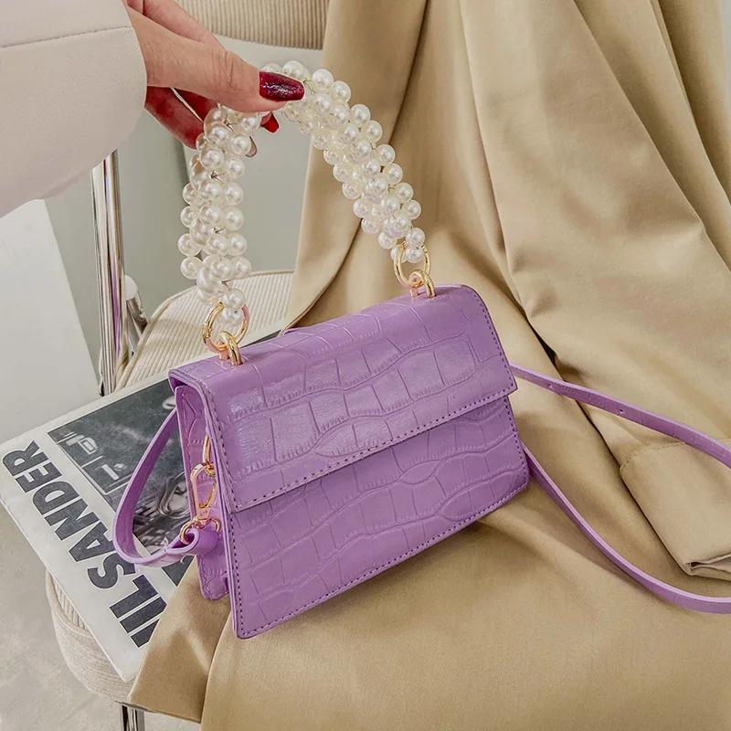 Wholesale fashion pearl handle women hand bags solid color shoulder crossbody ladies handbags pu leather, 6colors
Wholesale fashion pearl handle women hand bags solid color shoulder crossbody ladies handbags pu leather, 6colors