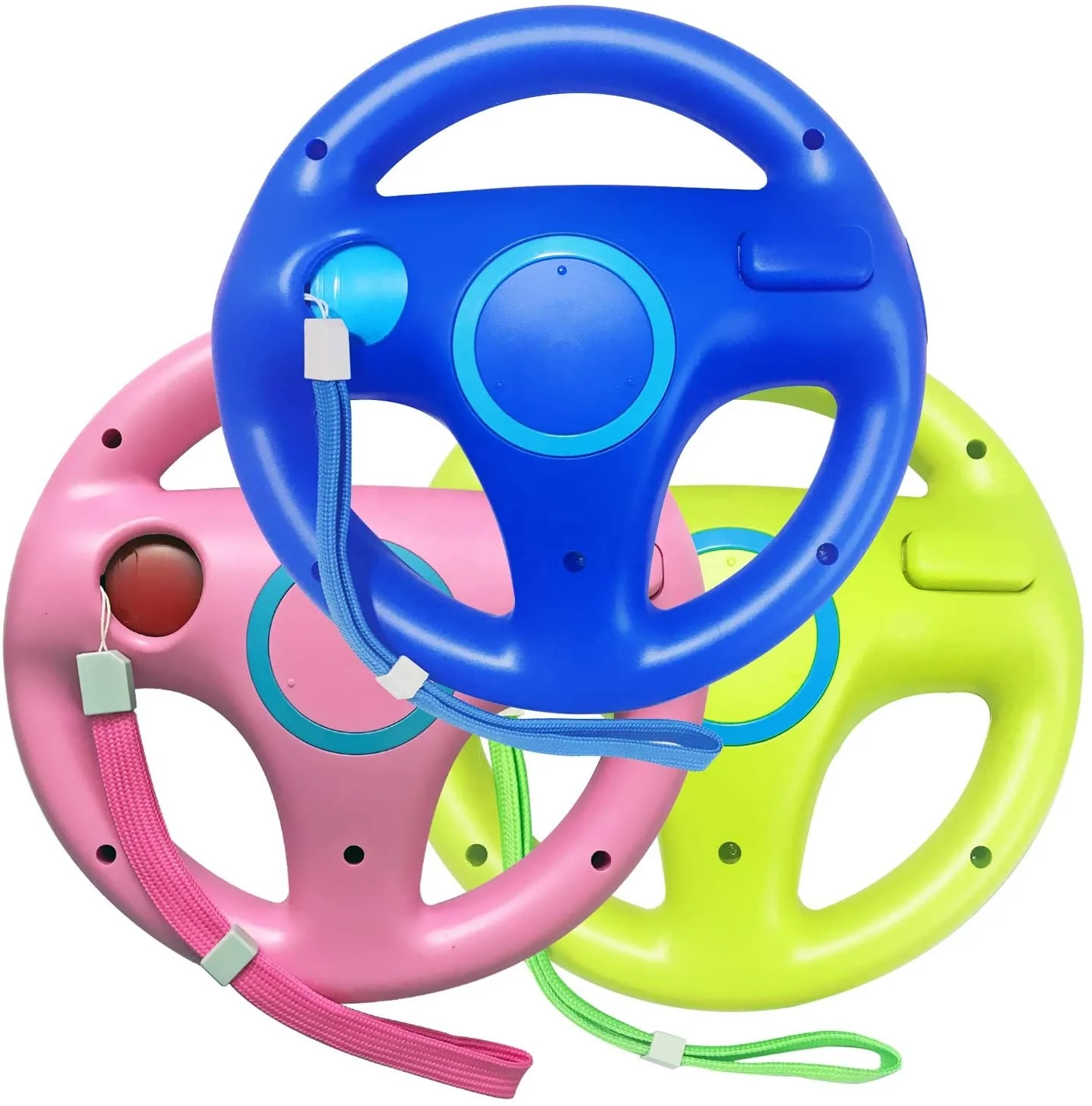 Custom multicolor Wrist Straps ropes lanyard for Mario Kart Racing Steering Wheel for Wii and Wii U Remote Controller, Black,red, light blue, dark blue,gray
Custom multicolor Wrist Straps ropes lanyard for Mario Kart Racing Steering Wheel for Wii and Wii U Remote Controller, Black,red, light blue, dark blue,gray