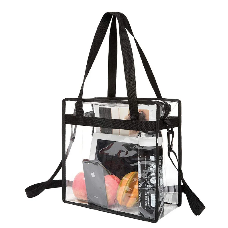Trendy Summer Beach women's PVC Tote Hand Bag Women Handbags Ladies Brand Transparent Clear Jelly Purses and Handbags
Trendy Summer Beach women's PVC Tote Hand Bag Women Handbags Ladies Brand Transparent Clear Jelly Purses and Handbags