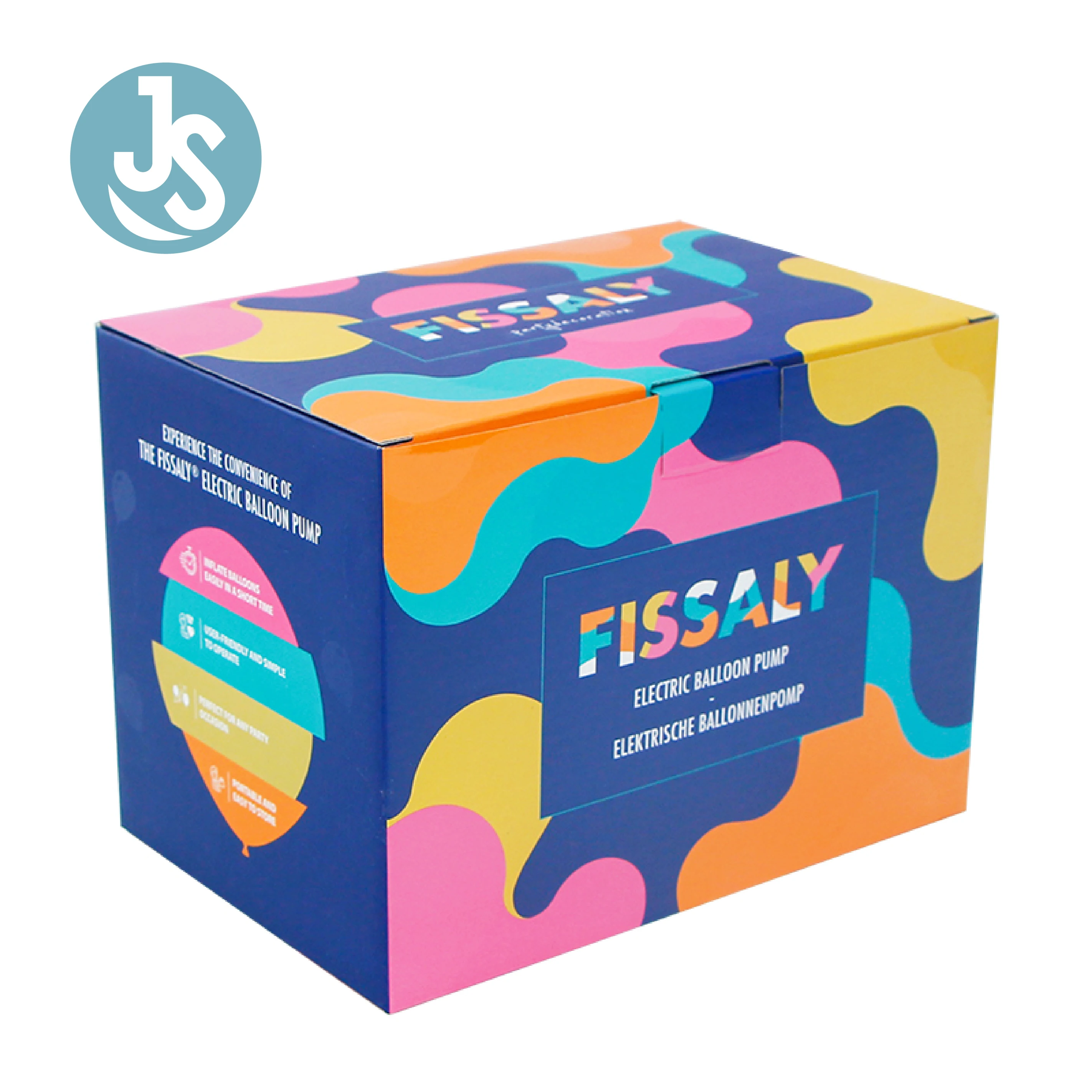 Best Selling Custom Mixed Color Balloon Pump UV Process Corrugated Packaging Paper Box You Can Buy Samples
Best Selling Custom Mixed Color Balloon Pump UV Process Corrugated Packaging Paper Box You Can Buy Samples