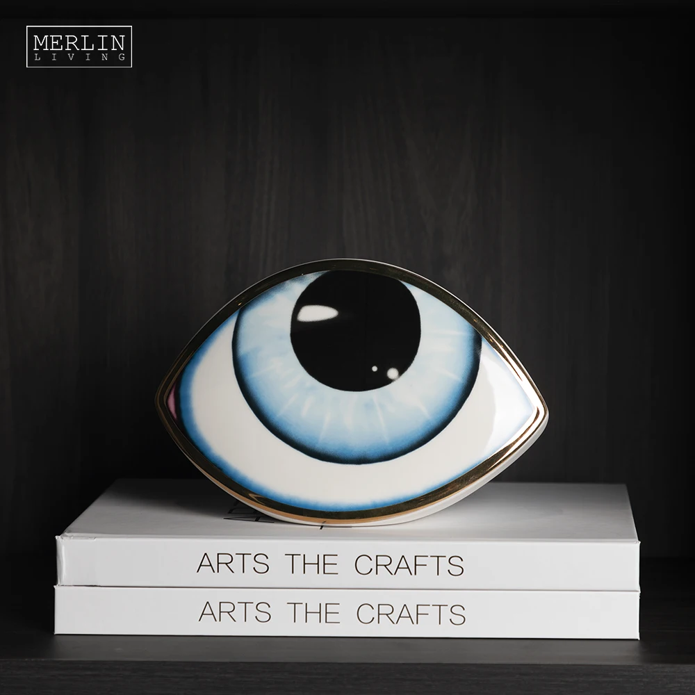Gold ceramic eyes decoration for home accessories modern luxury ornament living room decor for office table top bookcase
Gold ceramic eyes decoration for home accessories modern luxury ornament living room decor for office table top bookcase