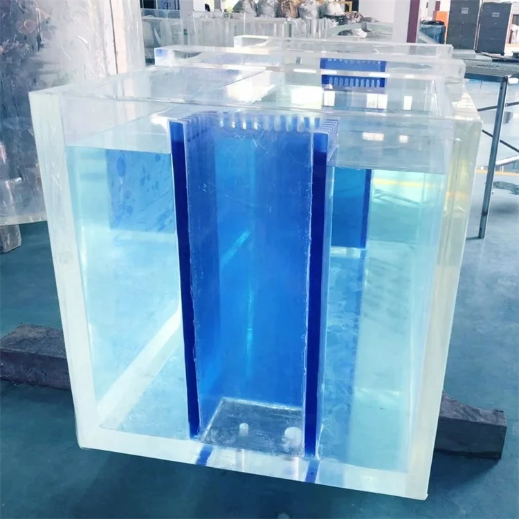 Alibaba großhandel design zylindrischen acryl aquarium für salzwasser