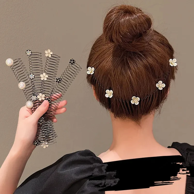 Cartoon Children's Hair Clip Camellia Metal Hair Comb Invisible Back Head Women's Back Head Accessories
Cartoon Children's Hair Clip Camellia Metal Hair Comb Invisible Back Head Women's Back Head Accessories