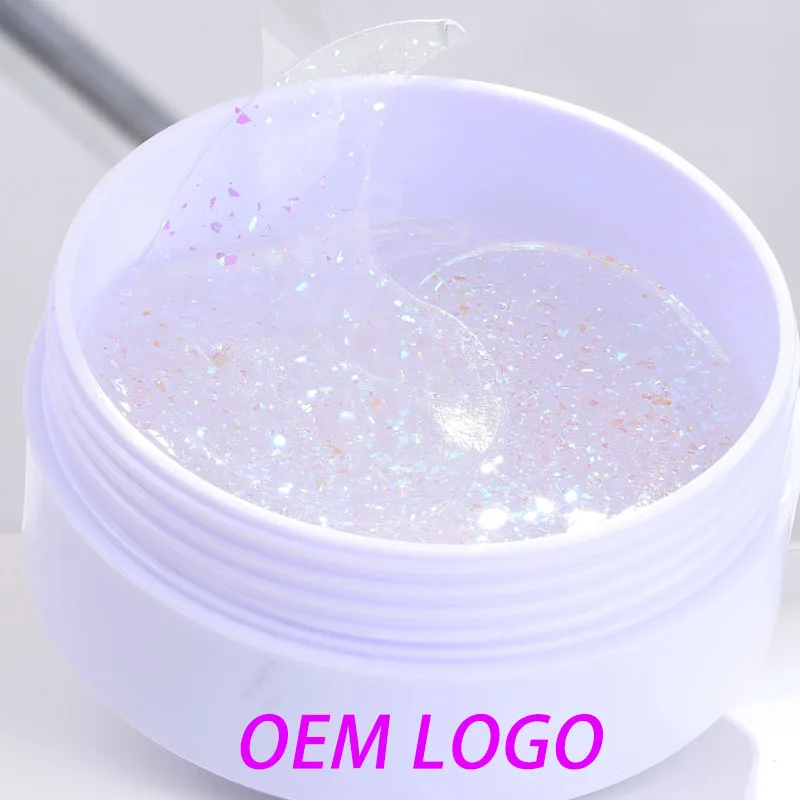 60PCS Hydrogel Organic24K Gold Mask Match Glitter Crystal Custom Collagen Under Eye Patch Sleeping Eye MasK, 3 colors
60PCS Hydrogel Organic24K Gold Mask Match Glitter Crystal Custom Collagen Under Eye Patch Sleeping Eye MasK, 3 colors