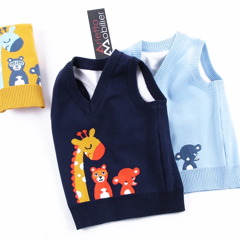 New autumn boys middle and small children sweater waistcoat sweater children's sweater, Dark blue,yellow,sky blue
New autumn boys middle and small children sweater waistcoat sweater children's sweater, Dark blue,yellow,sky blue