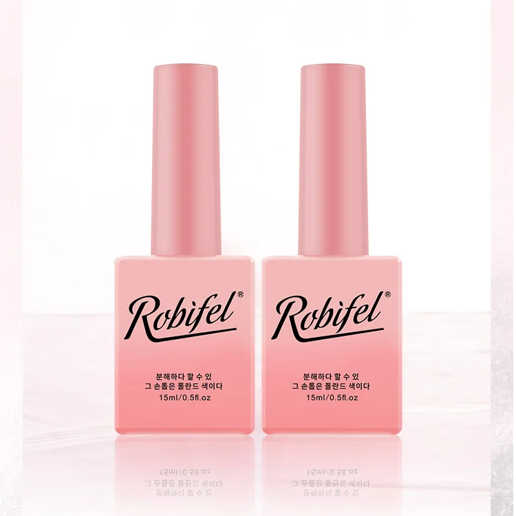 Robifel Professional customized brand long lasting high gloss shiny nail gel uv gel polish
Robifel Professional customized brand long lasting high gloss shiny nail gel uv gel polish