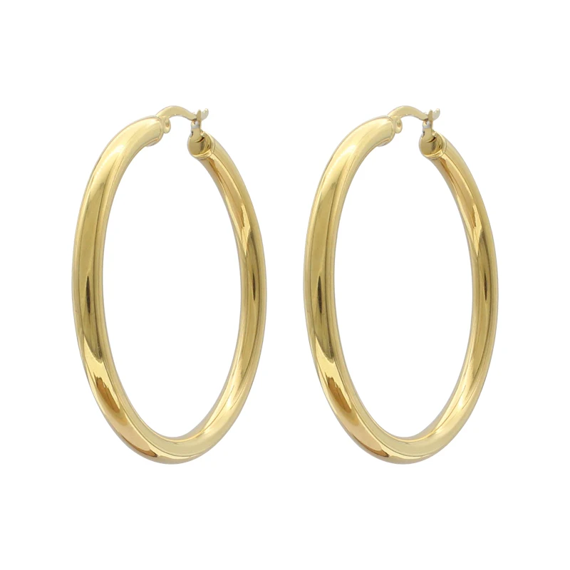 Women Jewelry Minimalist Big Hoop Hypoallergenic Earrings Stainless Steel 14k Hollow Gold plated Hoop Earrings
Women Jewelry Minimalist Big Hoop Hypoallergenic Earrings Stainless Steel 14k Hollow Gold plated Hoop Earrings