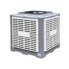 Video Technical Support 30000m3/h Big Air Output Water Cooler with Remote Control XK-30S Up