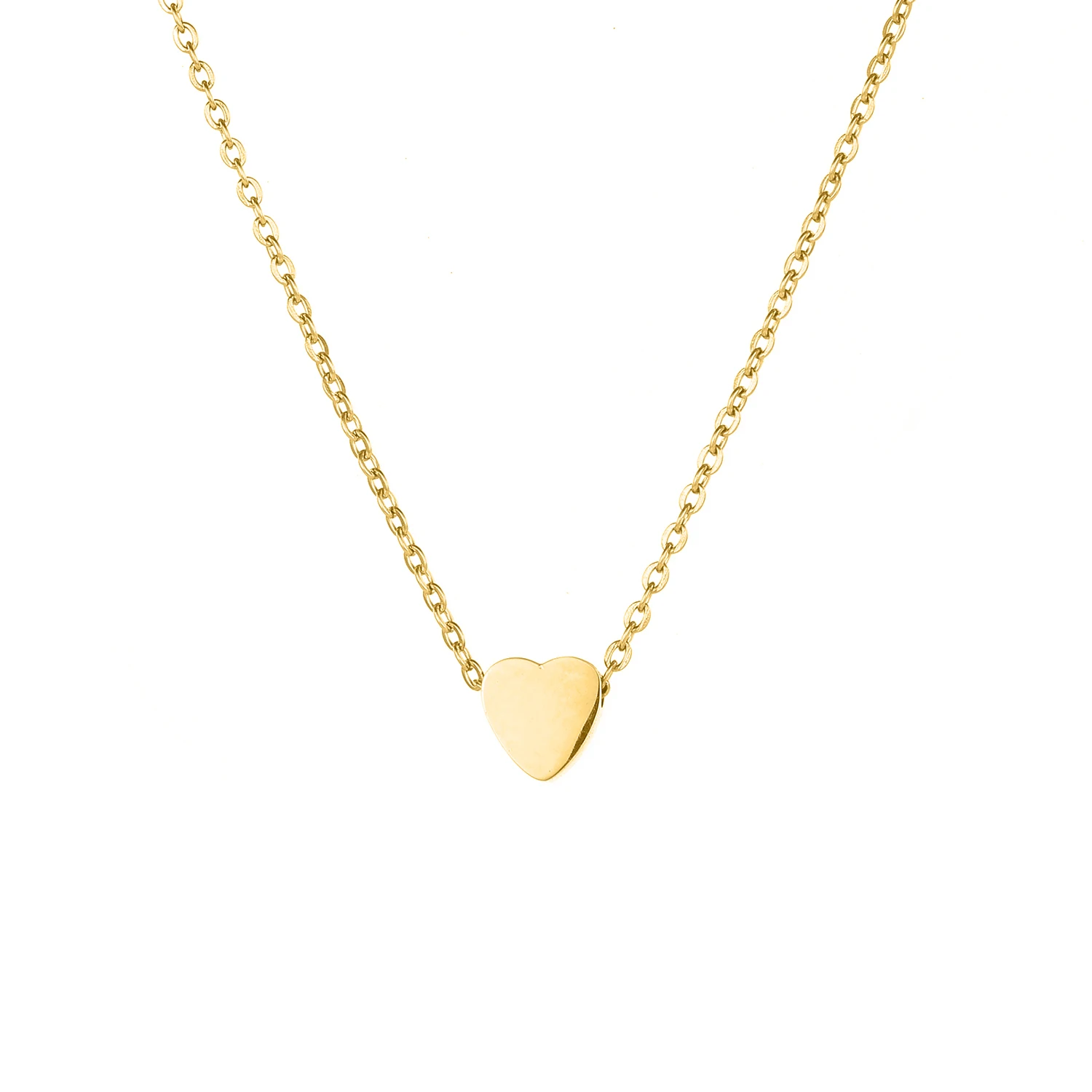 Hot sale 14k Gold Plated Cute Dating Heart Shape Pendant Necklace 316l Stainless Steel Heart Blank Pendants for Necklace, Gold/silver/rose gold
Hot sale 14k Gold Plated Cute Dating Heart Shape Pendant Necklace 316l Stainless Steel Heart Blank Pendants for Necklace, Gold/silver/rose gold