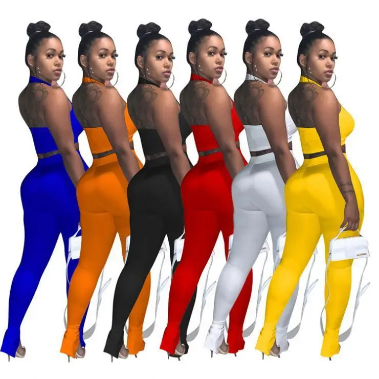 2021 Summer New Fashion Solid Color 2 Piece Set Casual Sport Women Clothing Outfits Two Piece Set
2021 Summer New Fashion Solid Color 2 Piece Set Casual Sport Women Clothing Outfits Two Piece Set