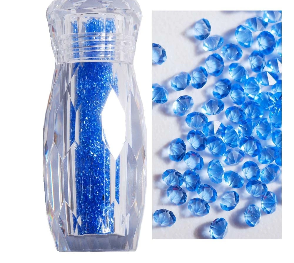Quality Sapphire 1.2 mm Hot Sale Nail Art Diamonds Popular Bling Shinny Crystals Sharp Bottom For Nail Art, Over 18 colors
Quality Sapphire 1.2 mm Hot Sale Nail Art Diamonds Popular Bling Shinny Crystals Sharp Bottom For Nail Art, Over 18 colors