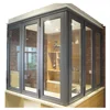 wholesale soundproof standard size glass profile aluminium bifold window and door windows and doors