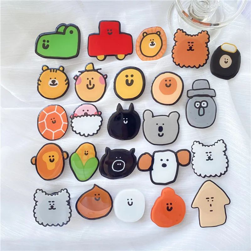 Cute Cartoon Acrylic Epoxy Mobile Phone Holder Phone Grip With Phone Socket Custom Logo, Black/white/custom
Cute Cartoon Acrylic Epoxy Mobile Phone Holder Phone Grip With Phone Socket Custom Logo, Black/white/custom