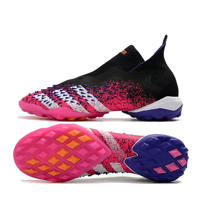 Lace less predator mutator men's football training shoe high top football shoes football boots soccer shoes
Lace less predator mutator men's football training shoe high top football shoes football boots soccer shoes