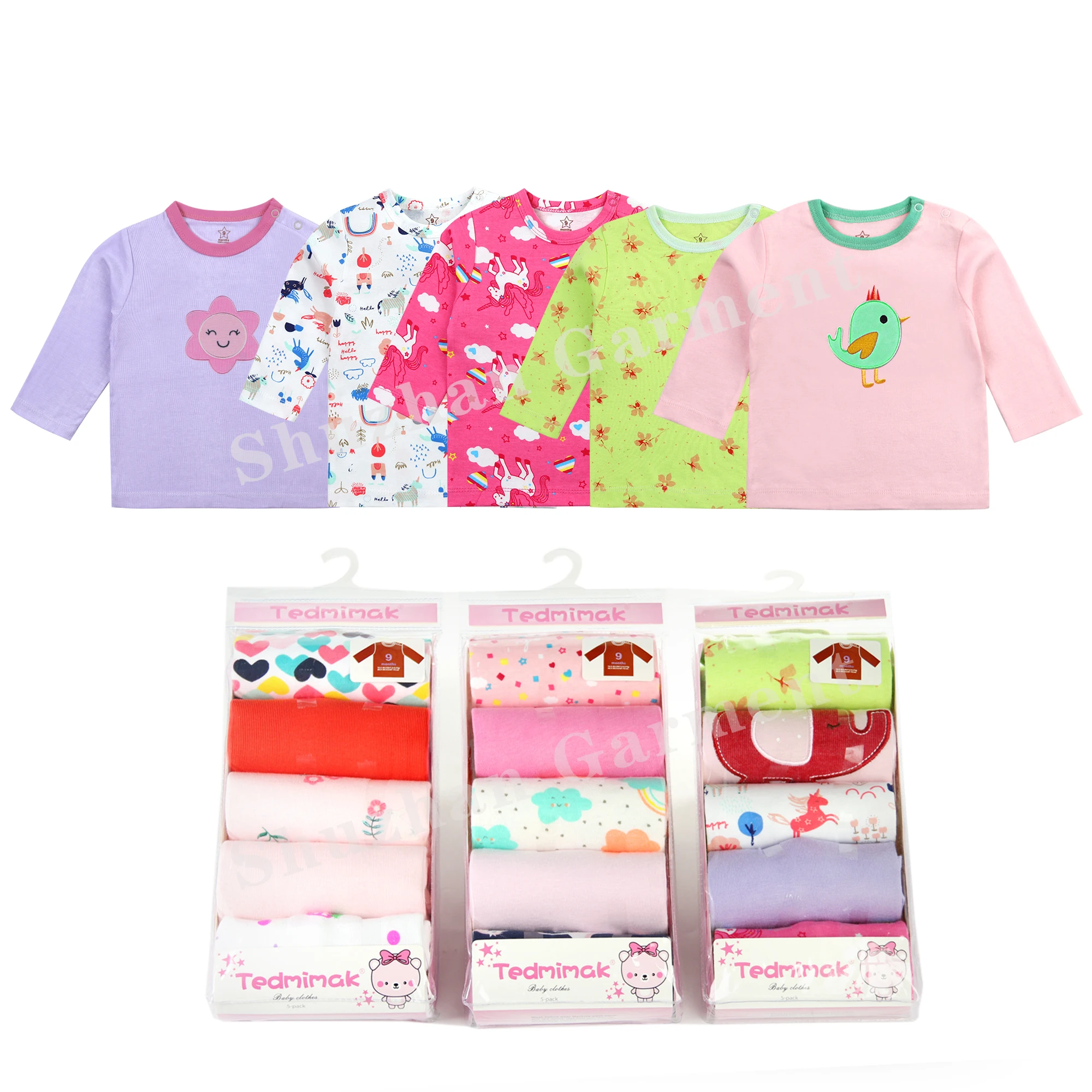 Wholesale Lovely Baby Clothing Cotton Newborn Cartoon Baby Long Sleeve T-shirts, Mixed colors
Wholesale Lovely Baby Clothing Cotton Newborn Cartoon Baby Long Sleeve T-shirts, Mixed colors