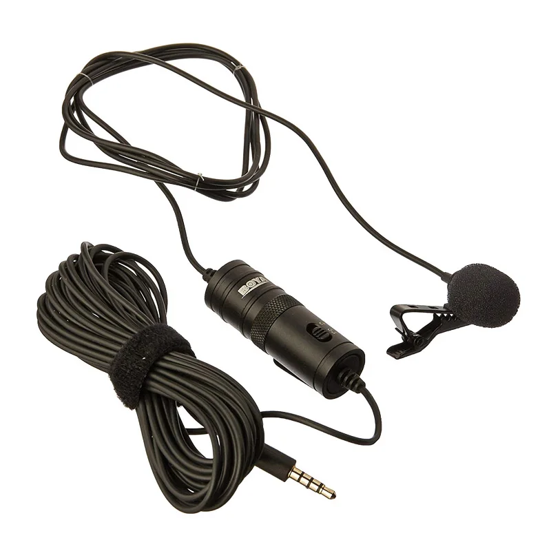 Lapel Clip Lavalier Microphone For Live Broadcast Microfono 3.5mm Youtuber Mini Microphone Bo ya M1
Lapel Clip Lavalier Microphone For Live Broadcast Microfono 3.5mm Youtuber Mini Microphone Bo ya M1
