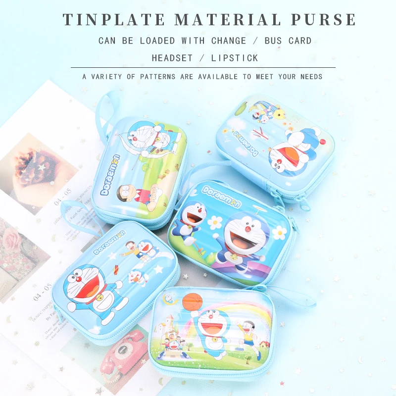 TOPSTHINK Custom Doraemon mini suitcase shaped cartoon tinplate coin purse kids, 5 colors
TOPSTHINK Custom Doraemon mini suitcase shaped cartoon tinplate coin purse kids, 5 colors