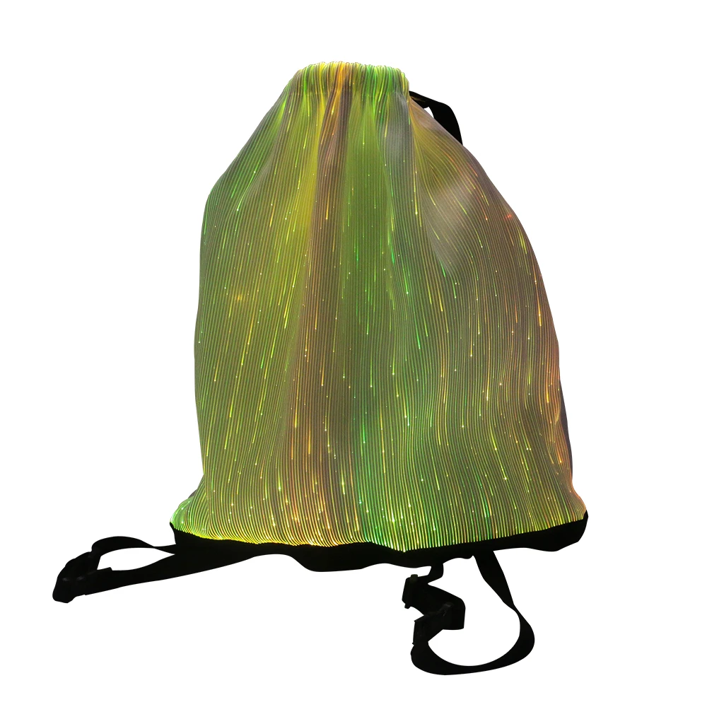 Hot sale led fiber optic fabric drawstring backpack Led Flashing Draw String Sport Backpack
Hot sale led fiber optic fabric drawstring backpack Led Flashing Draw String Sport Backpack