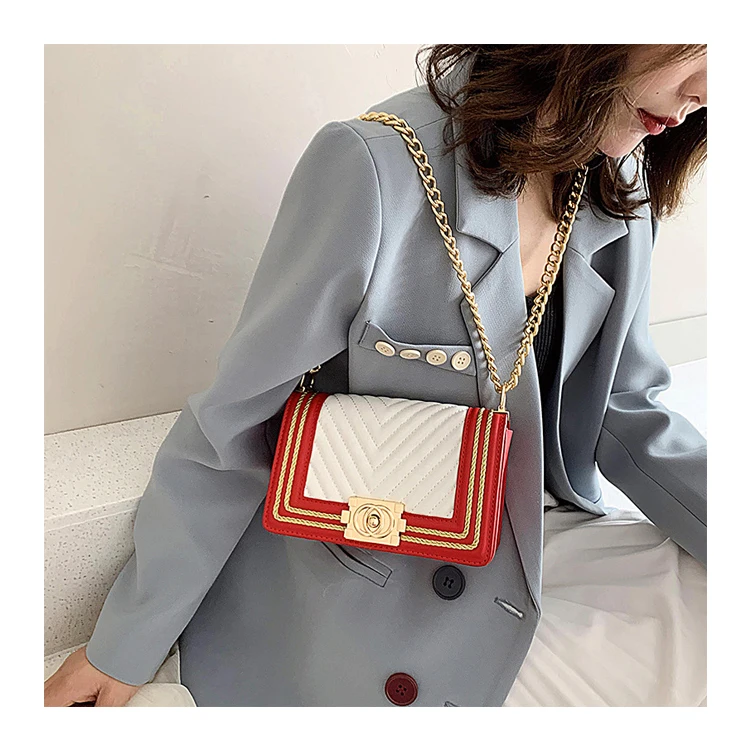 2021 Luxury Rainbow Jelly Purse Chain Lady Colorful PVC Women Candy Thick Chain Cross Body Handbags, Customized color
2021 Luxury Rainbow Jelly Purse Chain Lady Colorful PVC Women Candy Thick Chain Cross Body Handbags, Customized color