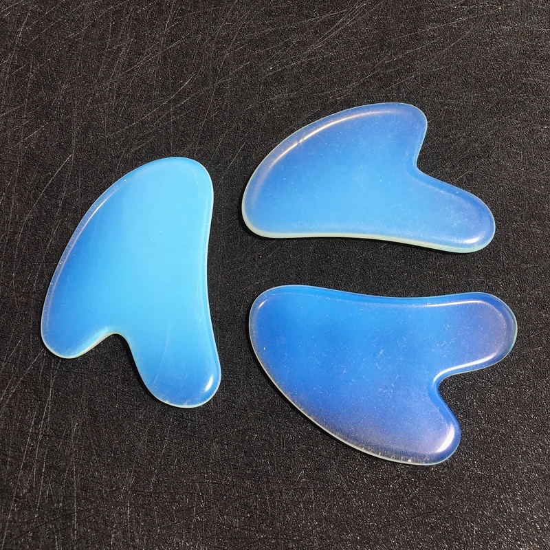Hot sale factory direct opalite heart shape gua sha massage rose quartz white jade Tools
Hot sale factory direct opalite heart shape gua sha massage rose quartz white jade Tools