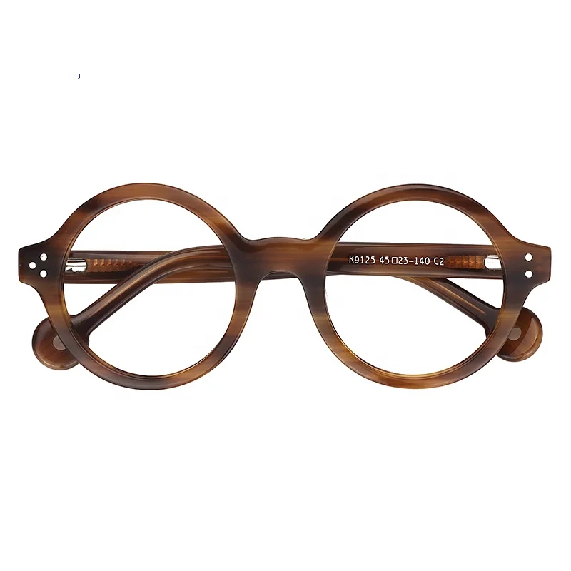 New Model Vintage Style Designer Round Glasses Frame Acetate Spectacles Frames Eyewear
New Model Vintage Style Designer Round Glasses Frame Acetate Spectacles Frames Eyewear
