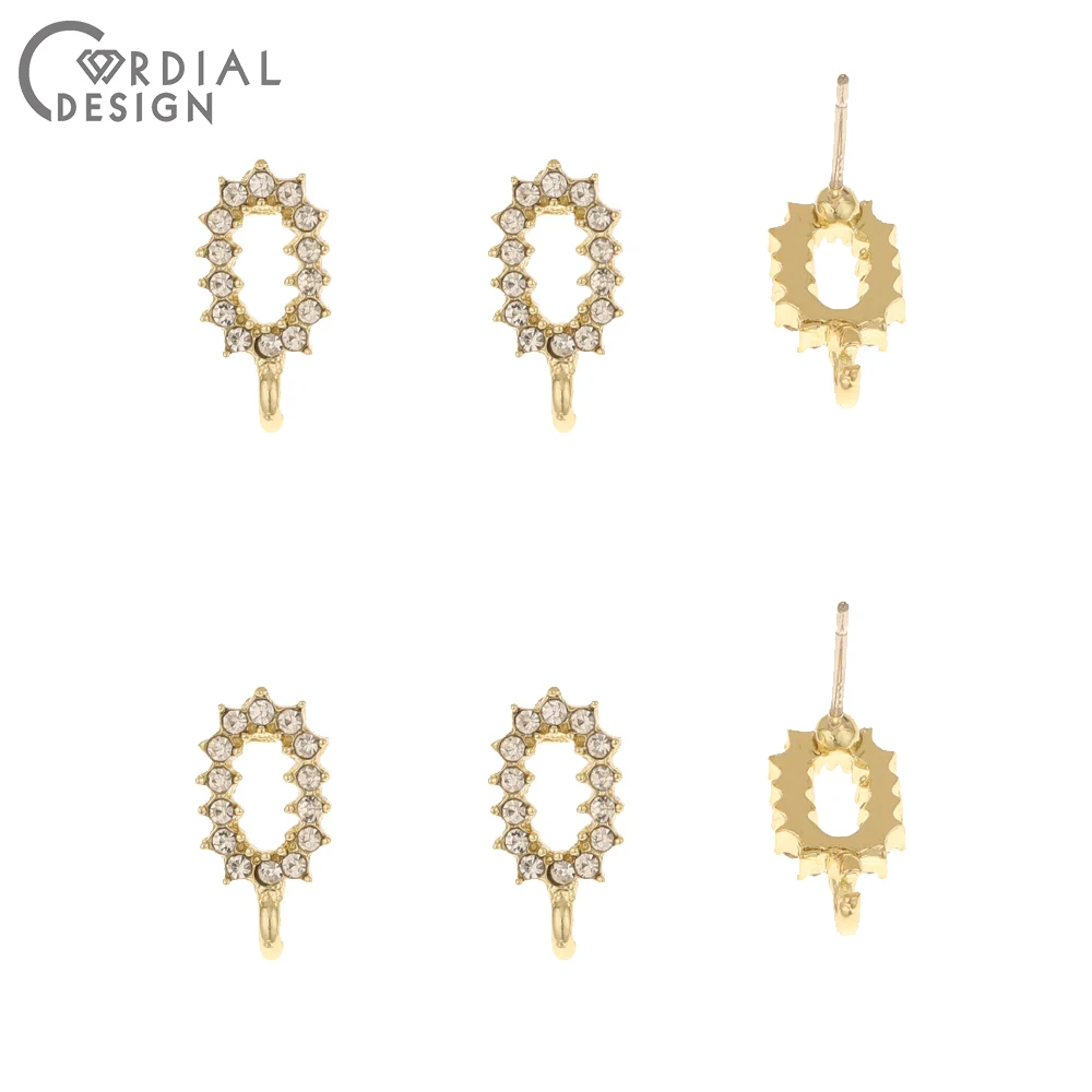 Jewelry Accessories Cordial Design 100Pcs 7*14MM Jewelry Accessories DIY Rhinestone Earrings Stud Hand Made Oval Shape Jewelry
Jewelry Accessories Cordial Design 100Pcs 7*14MM Jewelry Accessories DIY Rhinestone Earrings Stud Hand Made Oval Shape Jewelry