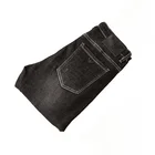 Men Fashion Washed Denim Pants Casual Black Skinny Mens Jeans