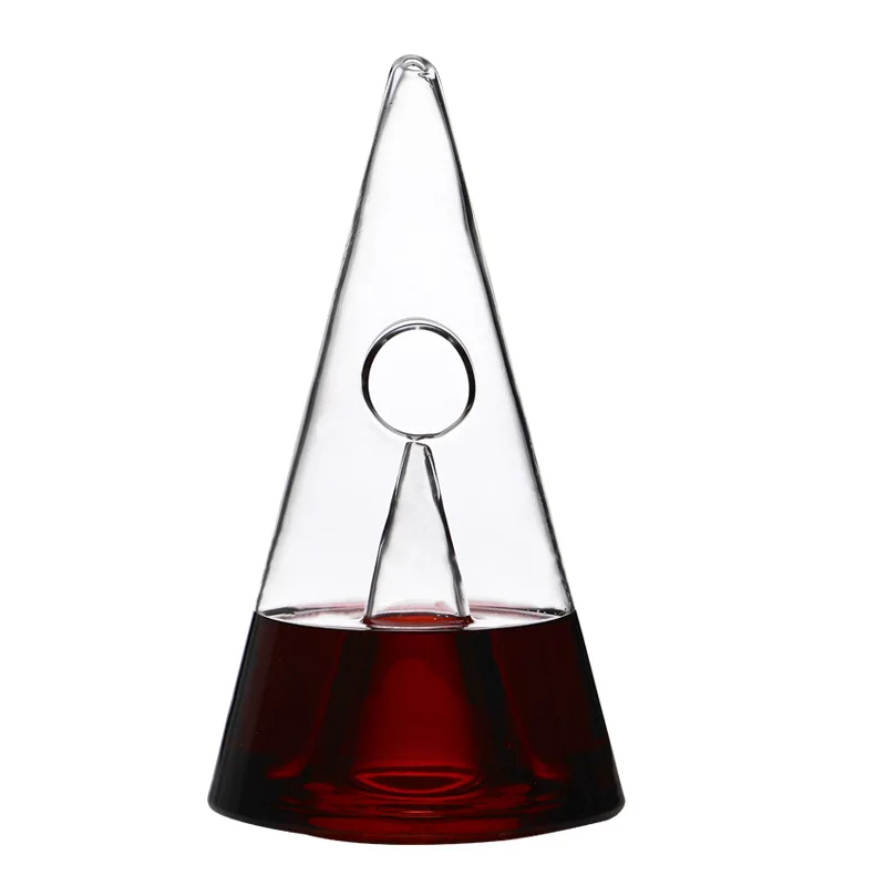 Supplier Popular Unique Design Pyramid Crystal Glass Wine Decanter, Customized color
Supplier Popular Unique Design Pyramid Crystal Glass Wine Decanter, Customized color